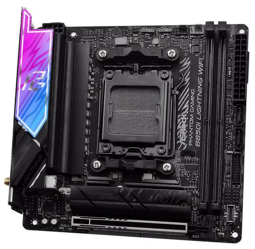 Montaje Placa Base ASRock B850I Lightning WIFI Valdefuentes Valdefuentes Gaming - Montaje Placa Base ASRock B850I Lightning WIFI Valdefuentes